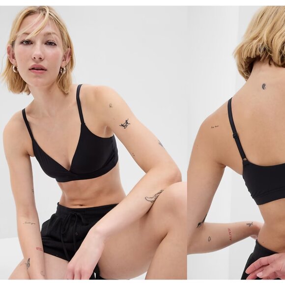Live-In Pretty Crossover Bralette - Picture 1 of 3